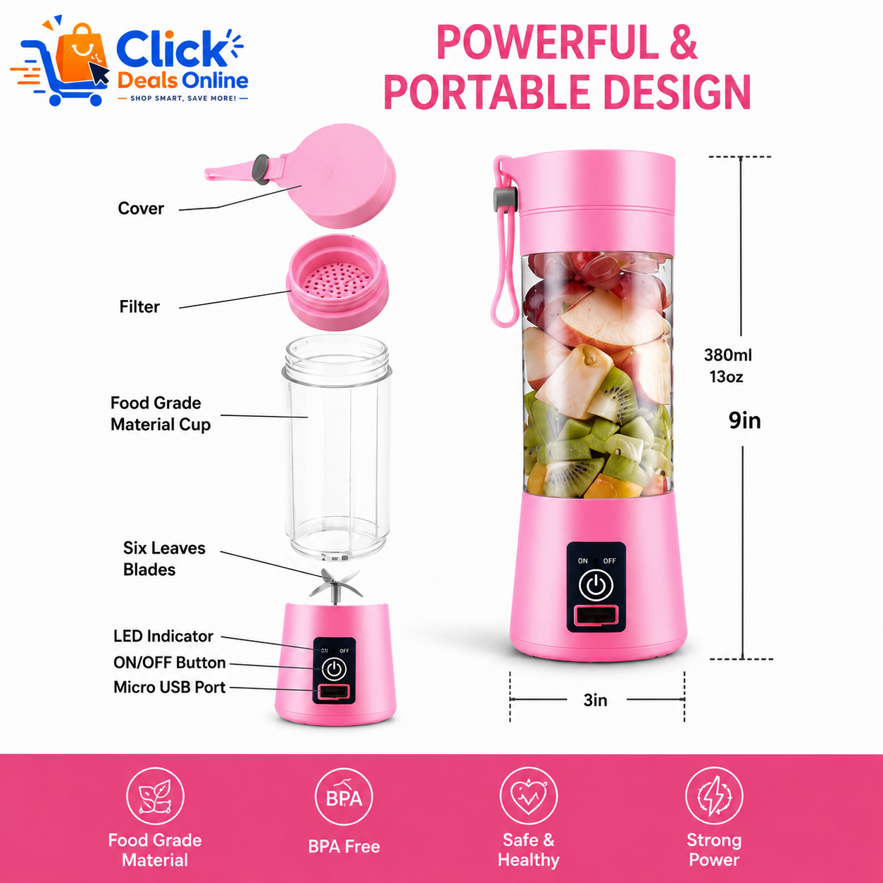 Six Blade USB Juicer